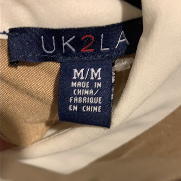 Collared beige and cream blouse - Picture 4 of 6